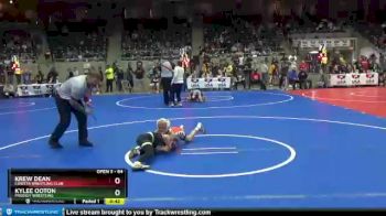 64 lbs Cons. Round 3 - Kylee Ooton, Prodigy Wrestling vs Krew Dean, Coweta Wrestling Club