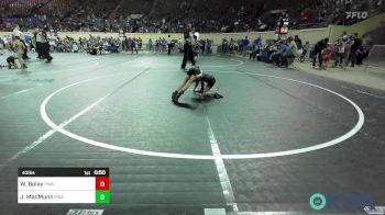 43 lbs Consi Of 4 - Winston Bolay, Perry Wrestling Academy vs John MacMunn, Perry Wrestling Academy