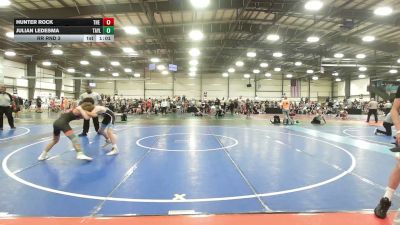 105 lbs Rr Rnd 3 - Hunter Rock, The Shop 814 JH - MS vs Julian Ledesma, Taylor Hammers - MS