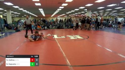 106 lbs Rr Rnd 2 - Noah Collins, Phoenix HS Red vs Nico Kapusta, Mat Factory HS