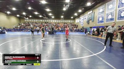 105 lbs Cons. Round 3 - Ashley Olozagaste, Santa Maria vs Alexandria Acevedo, Tehachapi