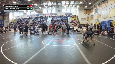 100 lbs Cons. Round 3 - Kimberly Picado, Gladiator WC vs Ashlie Schlegel, FEWA