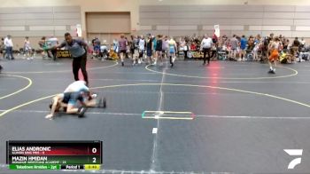 53 lbs Round 2 (6 Team) - Mazin Hmidan, Donahue Wrestling Academy vs Elias Andronic, Illinois King Pins