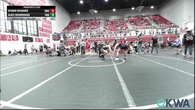 140 lbs 3rd Place - Ayden Wagner, Choctaw Ironman vs Alex Rodriguez, Tonkawa Takedown Club