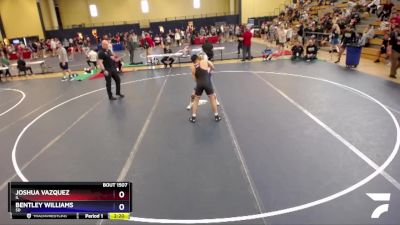 132 lbs Semifinal - Joshua Vazquez, IL vs Bentley Williams, SD