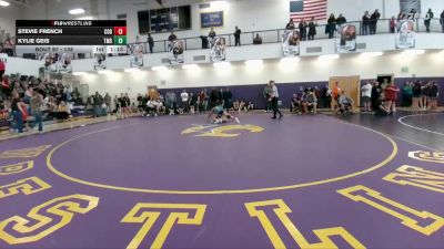 138 lbs Quarterfinal - Kylie Geis, Thermopolis vs Stevie French, Cody Middle School