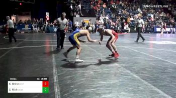 133 lbs Prelims - Kai Orine, NC State vs Chance Rich, Cal State Bakersfield