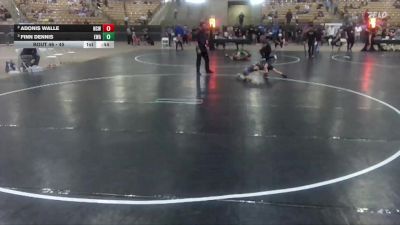 45 lbs Semifinal - Finn Dennis, Elite Wrestling Academy vs Adonis Walle, Nashville Catholic Wrestling
