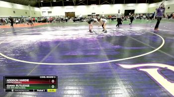 125 lbs Cons. Round 3 - Giana Rutledge, Har-Ber High School vs Addison Hardie, Canyon Randall