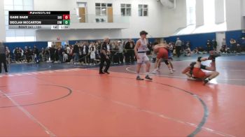 120 lbs Champ. Round 1 - Declan McCarton, Eastern View vs Gabe Baer, Saucon Valley