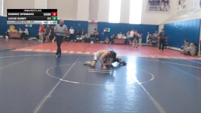 138 lbs Champ. Round 1 - Lucas Gandy, Clearview vs Dominic Spennato, Salesianum