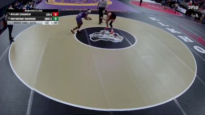 Champ. Round 1 - Keymone George, Omaha Central Girls vs Rylee Church, Lexington Girls