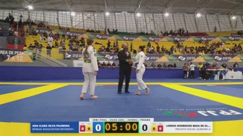 LORENA RODRIGUES MAIA DE OLIVEIR vs ANA CLARA SILVA PALMEIRA 2026 FPJJ Circuito Paulista GI Etapa 3