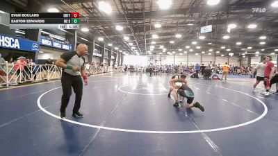 132 lbs Rr Rnd 1 - Evan Boulard, Smittys Barn - HSB vs Easton Edwards, Wc Demolition Team - HSB