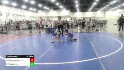 54 lbs Quarterfinal - Samuel Khachatryan, Dethrone WC vs Paul Tabarez, Imperial Valley Panthers