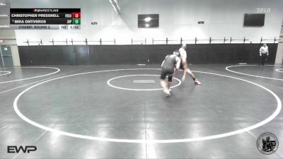 157 lbs Champ. Round 2 - Mika Ontiveros, John H Pitman vs Christopher Pressnell, Fremont (Sunnyvale)