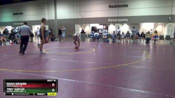 182 lbs Round 4 (6 Team) - Noah Weaver, Delta Eagles vs Trey Naples, Naples Wrestling