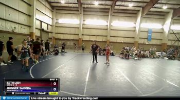 106 lbs Champ Round 1 (16 Team) - Seth Lish, Idaho 2 vs Gunner Samora, New Mexico 1