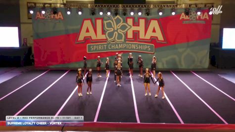 Supreme Loyalty Cheer - Vortex [2026 L2 - Rec Performance Elite - 11-18Y Day 1] 2026 Aloha Baltimore Showdown