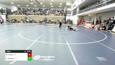 125 lbs Consi Of 16 #1 - Major Lewis, Bloomsburg vs Christian Tanefeu, Michigan