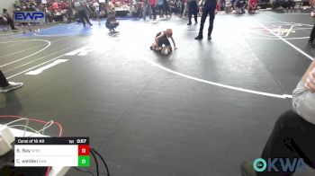 49 lbs Consi Of 16 #2 - Baylor Bay, Sperry Wrestling Club vs Chevy Welden, Raw Wrestling Club