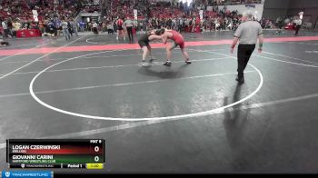 240 lbs Cons. Round 3 - Logan Czerwinski, Brillion vs Giovanni Carini, Hartford Wrestling Club