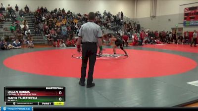 150 lbs Quarterfinal - Dagen Harris, Central Of Grand Junction vs Siaosi Taufatofua, Richfield