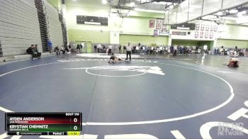 113 lbs Quarterfinal - Ayden Anderson, SAN FERNANDO vs Krystian Chemnitz, GRANADA HILLS