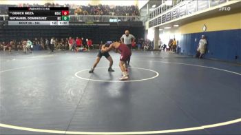 165 lbs Champ. Round 2 - Nathaniel Dominguez, Moorpark College vs Derick Meza, Mt. San Antonio College
