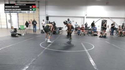126 lbs Semifinal - Mason Milligan, First State Military Academy vs Bryson Galofaro, Scanlan Wrestling Academy