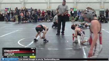 52 lbs Round 7 (8 Team) - Ethan Schwartz, All American vs Hank Blair, Wrestling Mill