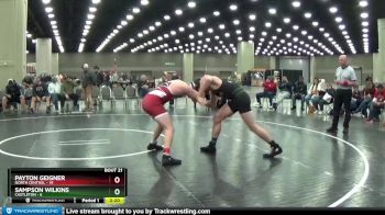 184 lbs 2nd Wrestleback (16 Team) - Sampson Wilkins, Castleton vs Payton Geigner, North Central