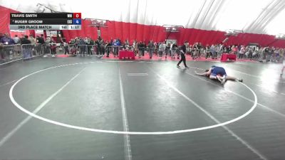 285 lbs 3rd Place Match - Travis Smith, Whitehall vs Ruger Groom, Excel