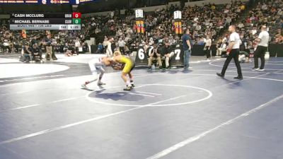 106 lbs Quarterfinal - Cash McClurg, Granite Hills (SD) vs Michael Bernabe, Clovis (CS)