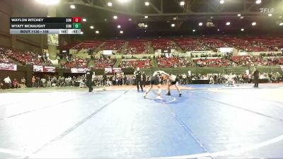 158 lbs Cons. Round 3 - Wyatt McNaught, Team Champs vs Waylon Ritchey, Lockwood Wrestling Club