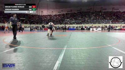 200 lbs Round Of 64 - Stetson Mclaughlin, Mustang Middle School vs Cole Dvorak, Tough N Technical Wrestling Club