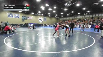 130 lbs Cons. Round 4 - Mila Melgoza, Liberty vs Alina Cole, Centennial