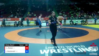 92kg Champ. Round 1 - Landon Mudjar, Edmonton WC vs Lucas Macdonald, Tritton Performance WC