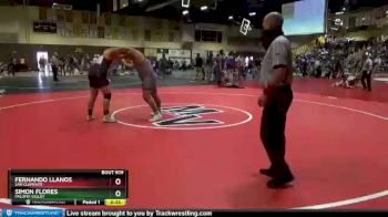 220 lbs Cons. Round 3 - Fernando Llanos, San Clemente vs Simon Flores, Paloma Valley