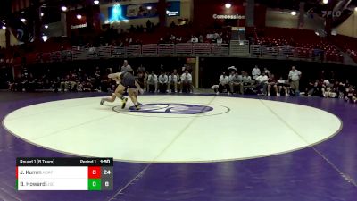 145 lbs Round 1 (8 Team) - Beau Howard, Lincoln Southeast vs Josiah Kumm, Norfolk