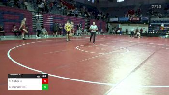 184 lbs Round Of 16 - Sam Fisher, Virginia Tech vs Cody Brenner, Central Michigan