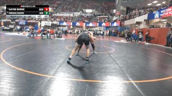 A - 165 lbs Cons. Round 3 - Urijah Davis, Havre vs Kayne Burke, Browning