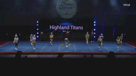 Highland Titans - Mid-America [2024 Northern Indiana Pop Warner Tuesday] 2024 Pop Warner National Cheer & Dance Championship