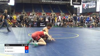 120 lbs Rnd Of 64 - Anthony Schickel, Illinois vs Mica Herrera, Wyoming