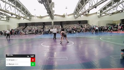 102-I lbs Quarterfinal - Vincent Grippa, Elite NJ vs Jake Benyo, Mat Assassins