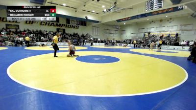 135 lbs Round Of 16 - Sal Borrometi, St. Peter`s Prep (NJ) vs Benjamin Kohler, Wasatch (UT)