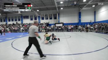 114 lbs Round Of 16 - Izabella Perez, Putnam vs Taylor Campanile, South Shore