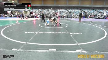 106 lbs 5th Place - Arturo Gudino, Underdog vs Hasan Kahla, Gladiator Academy