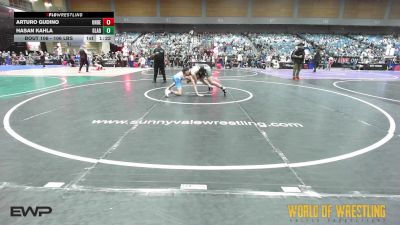 106 lbs 5th Place - Arturo Gudino, Underdog vs Hasan Kahla, Gladiator Academy