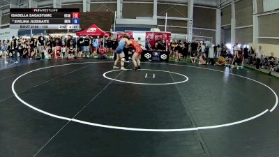 155 lbs Champ. Round 1 - Isabella Sagastume, Utah vs Evelina Juzenaite, Nevada